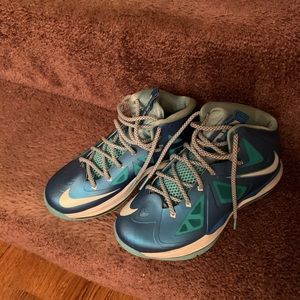 Blue & White Nike Lebron X